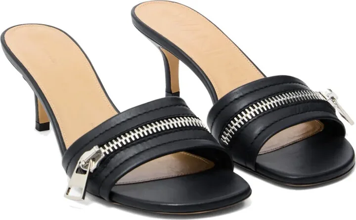 55mm Leather Sandals - Image 2