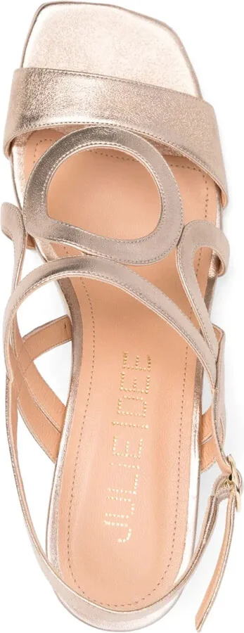 55mm Leather Sandals - Image 4