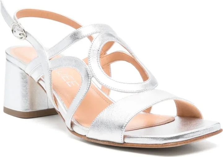 55mm Leather Sandals - Image 2