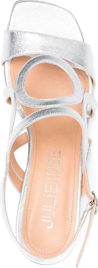 55mm Leather Sandals - Image 4