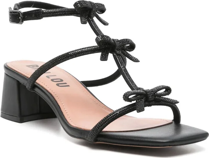 55mm Leather Sandals - Image 2