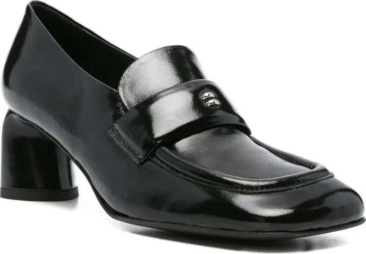 55mm Leather-Upper Block-Heel Loafers - Image 2
