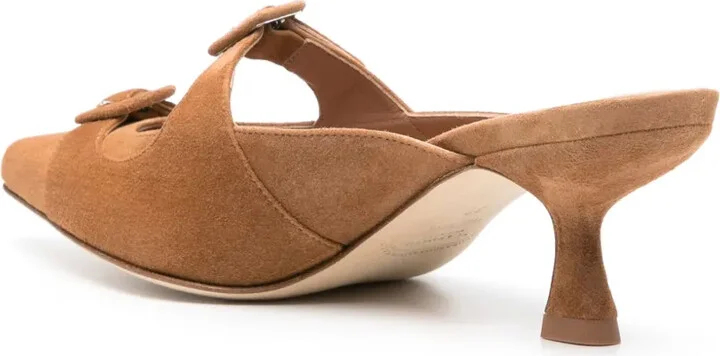 55mm Liz suede mules - Image 3