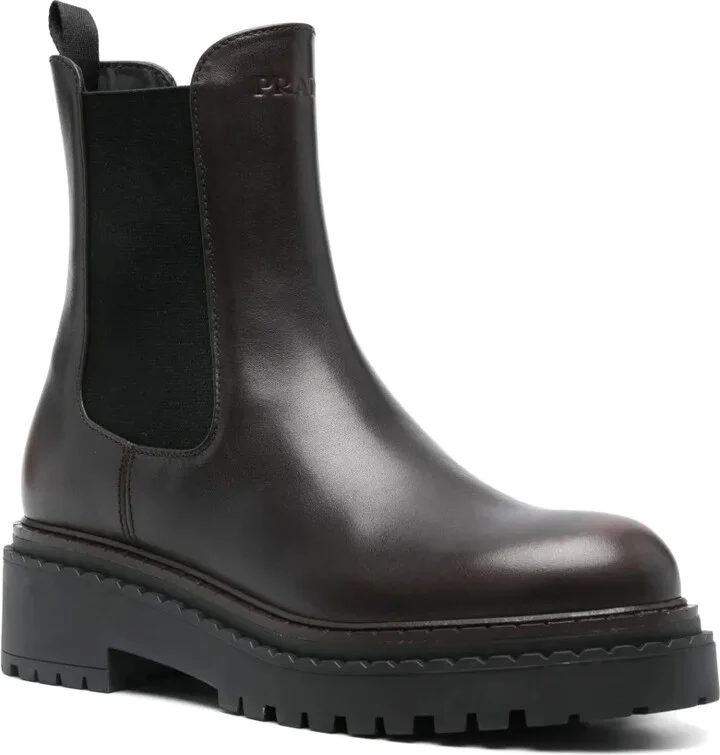 55mm Logo-Debossed Boots - Image 2