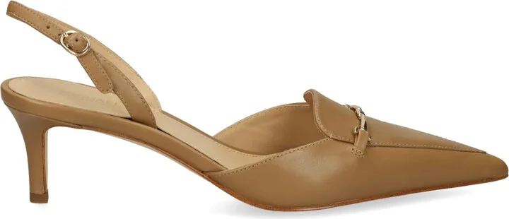 55mm Logo-Plaque Pumps