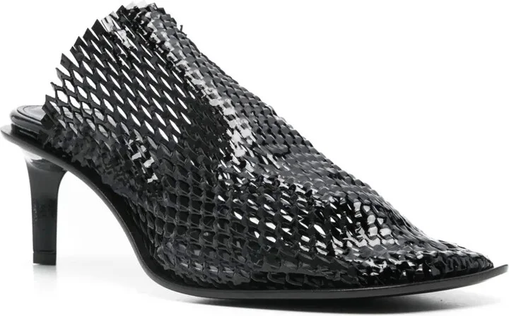 55mm Mesh-Design Mules - Image 2