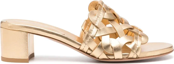 55mm Metallic Mules