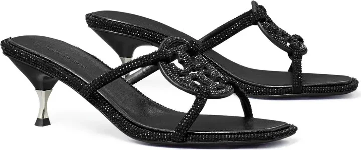 55mm Miller crystal-embellished sandals - Image 2