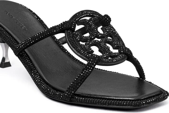 55mm Miller crystal-embellished sandals - Image 3