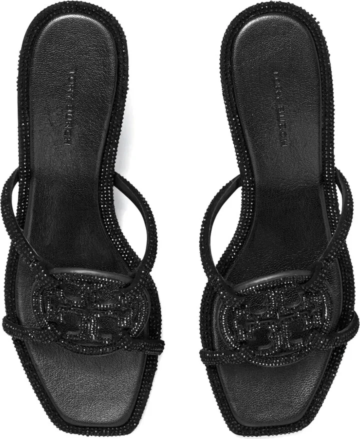 55mm Miller crystal-embellished sandals - Image 4
