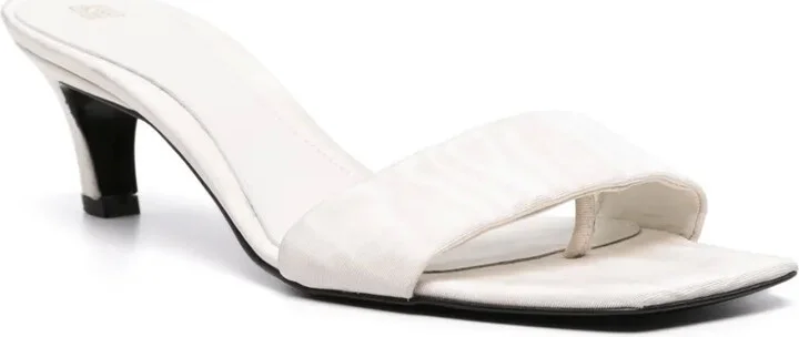 55mm Moire-Effect Sandals - Image 2
