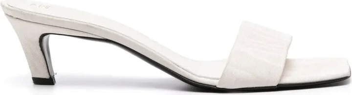 55mm Moire-Effect Sandals