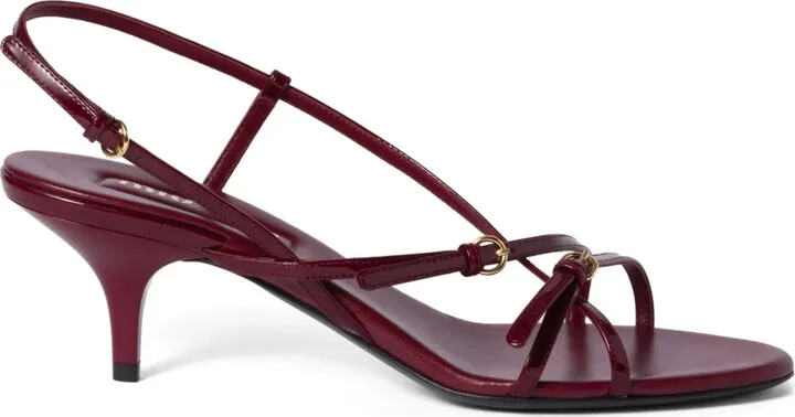 55mm Patent Leather Sandals