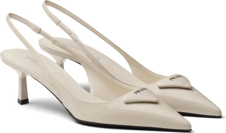 55mm Patent-Leather Slingback Pumps - Image 2