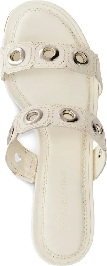 55mm Patra Eyelet heeled sandals - Image 3