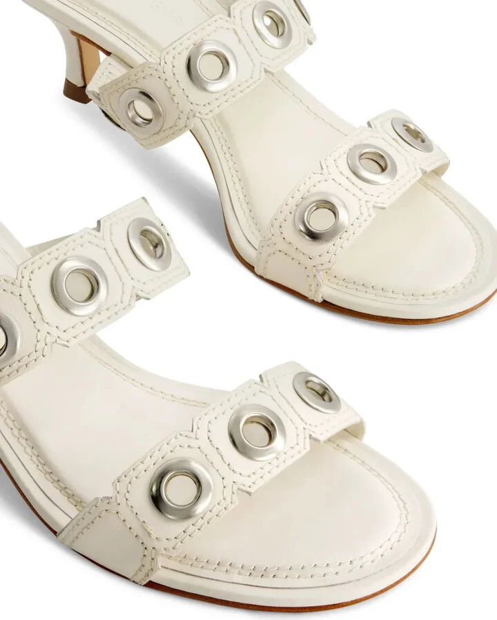 55mm Patra Eyelet heeled sandals - Image 5