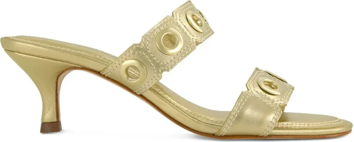 55mm Patra Eyelet two-strap sandals