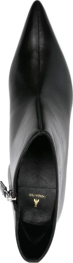 55mm Pointed-Toe Leather Ankle Boots - Image 4