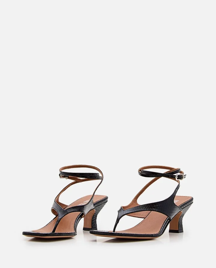 55mm Portofino Lace Up Sandal - Image 2