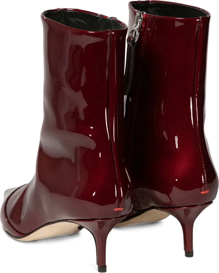 55mm Roe patent-leather pointed-toe ankle boots - Image 3