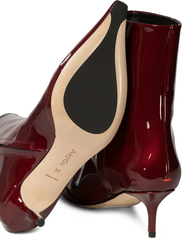 55mm Roe patent-leather pointed-toe ankle boots - Image 4
