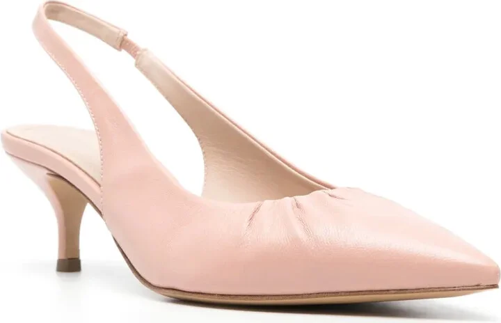 55mm Ruched-Detailed Pumps - Image 2