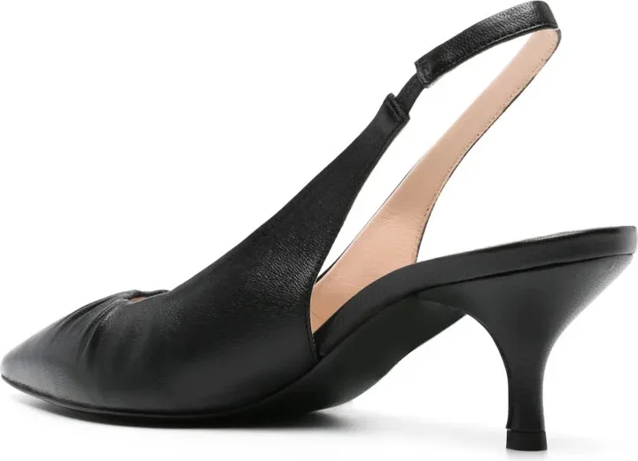55mm Ruched-Detailed Pumps - Image 3
