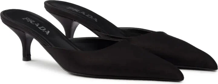 55mm Satin Mules - Image 2