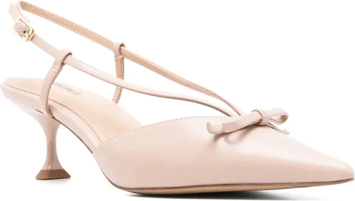 55mm Satina slingback pumps - Image 2