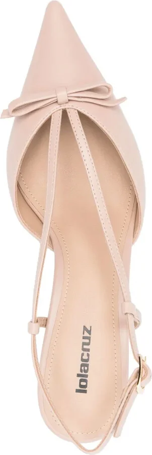 55mm Satina slingback pumps - Image 4