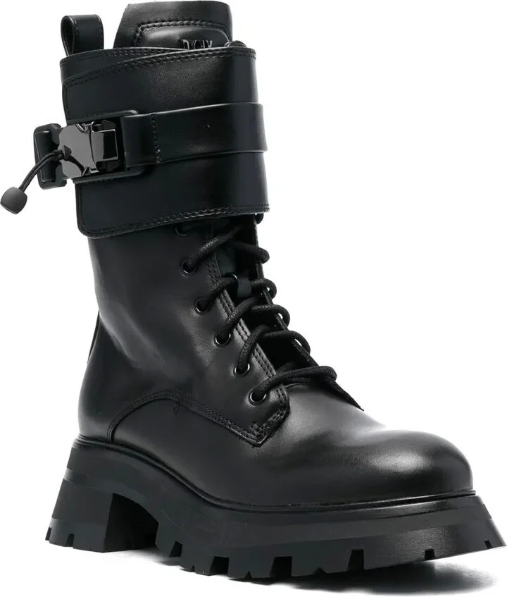 55mm Sava buckle-detail combat boots - Image 2
