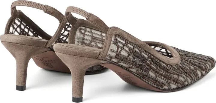 55mm Sequin-Embellished Pumps - Image 3