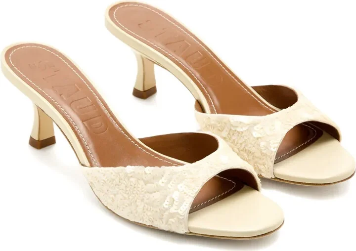 55mm Sequin-Embellished Sandals - Image 2