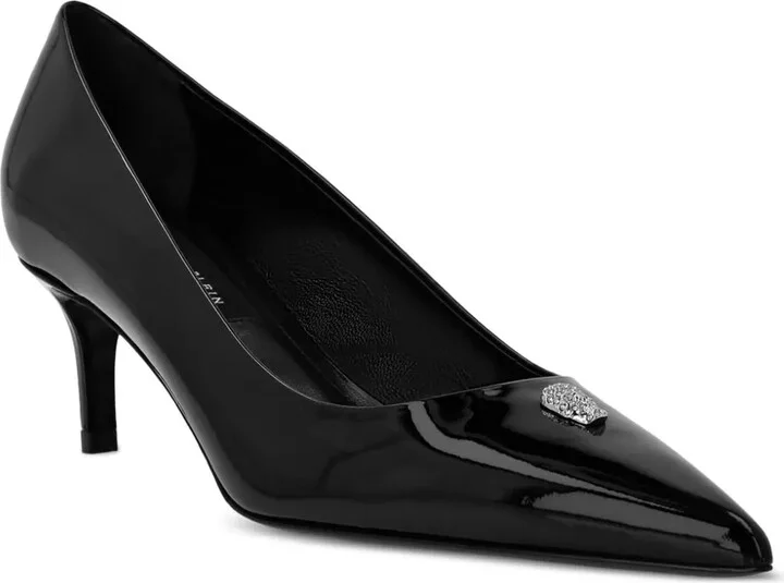 55mm Skull-Appliqué Pumps - Image 2