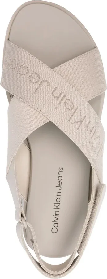 55mm Slingback Flatform Sandals - Image 4