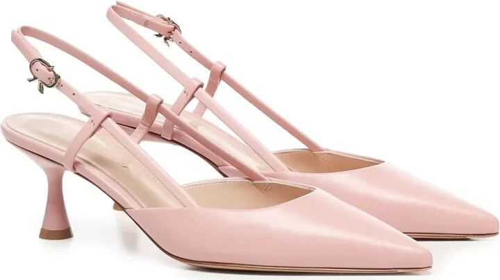 55mm Slingback Pointed-Toe Pumps - Image 2