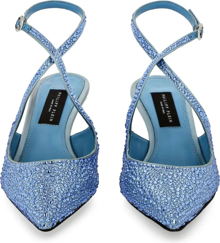 55mm Slingback Strass pumps - Image 3