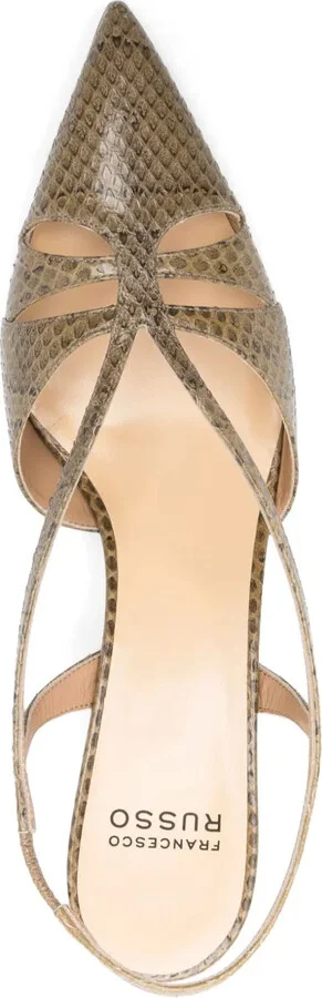 55mm Snakeskin-Effect Pumps - Image 4