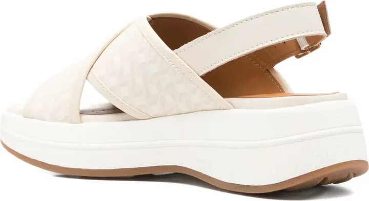 55mm Spherica cross-strap platform sandals - Image 3