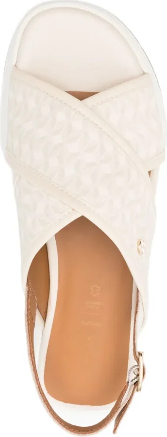 55mm Spherica cross-strap platform sandals - Image 4