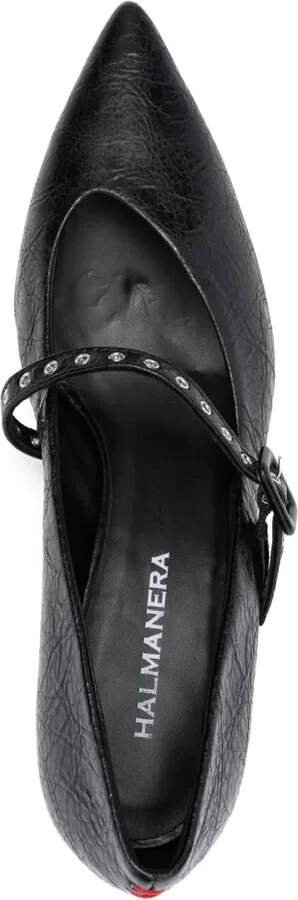 55mm Studded Pointed-Toe Pumps - Image 4