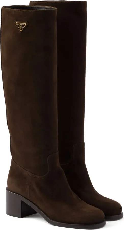 55mm Suede Boots - Image 2