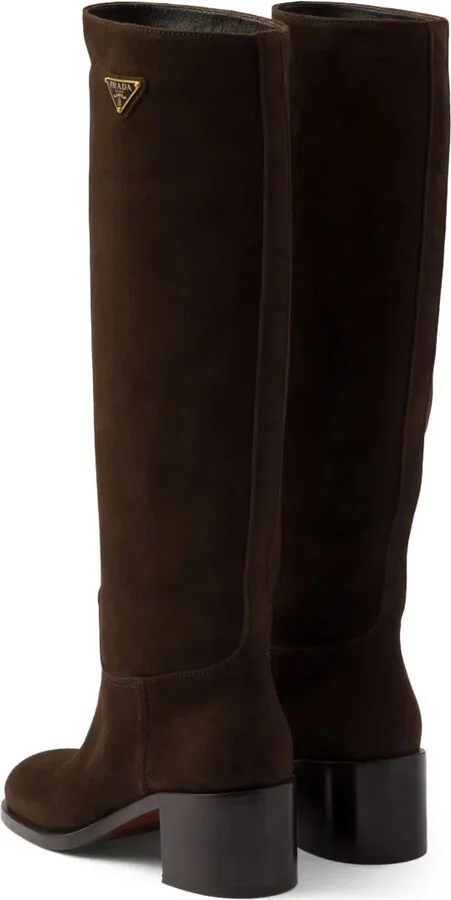 55mm Suede Boots - Image 3