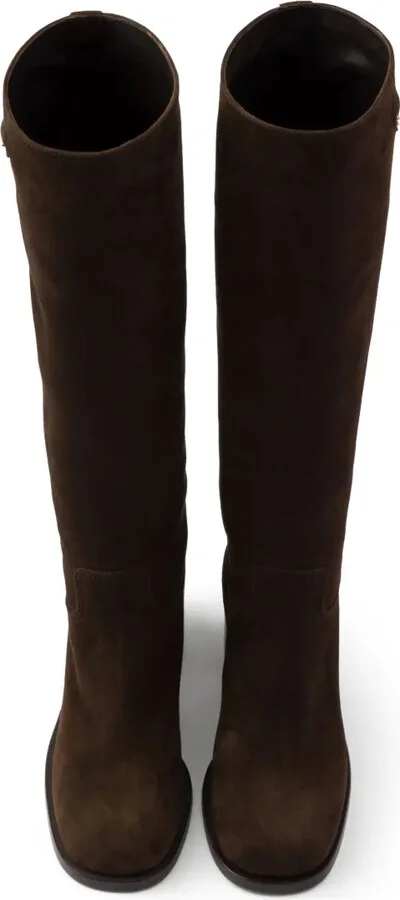 55mm Suede Boots - Image 4