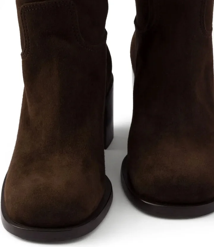 55mm Suede Boots - Image 5