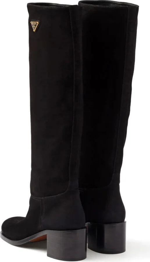 55mm Suede Boots - Image 3