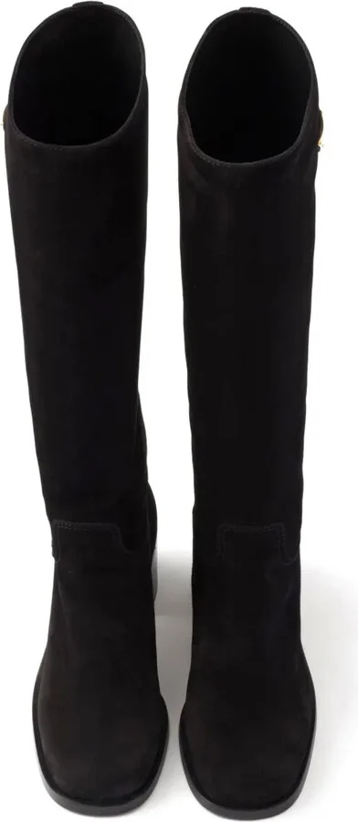 55mm Suede Boots - Image 4