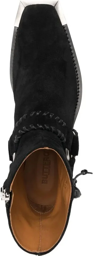 55mm Suede Cowboy Boots - Image 4