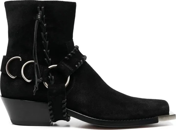 55mm Suede Cowboy Boots