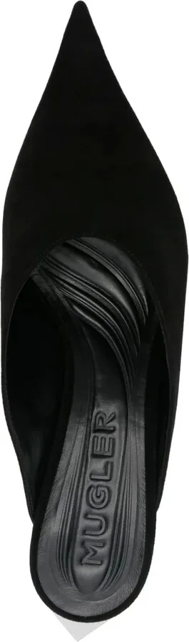 55mm Suede Fang Mules - Image 4
